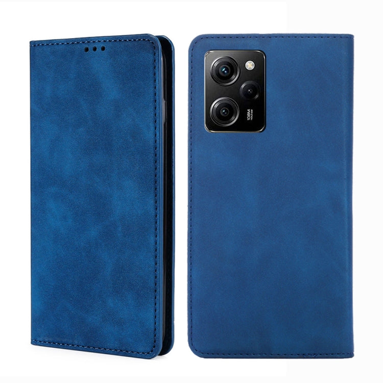 Custodia per telefono in pelle con vibrazione orizzontale magnetica Skin Feel, For Motorola Moto E13 4G, For OPPO A17k, For OPPO Reno8 T 4G, For Xiaomi Poco X5 Pro / Redmi Note 12 Pro Speed