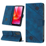 Custodia per telefono in pelle goffrata effetto pelle, For Motorola Moto G Power 2022, For Motorola Moto E22i 4G / E22 4G, For Motorola Moto E30 / E40 / E20, For Motorola Moto E32 4G / E32S