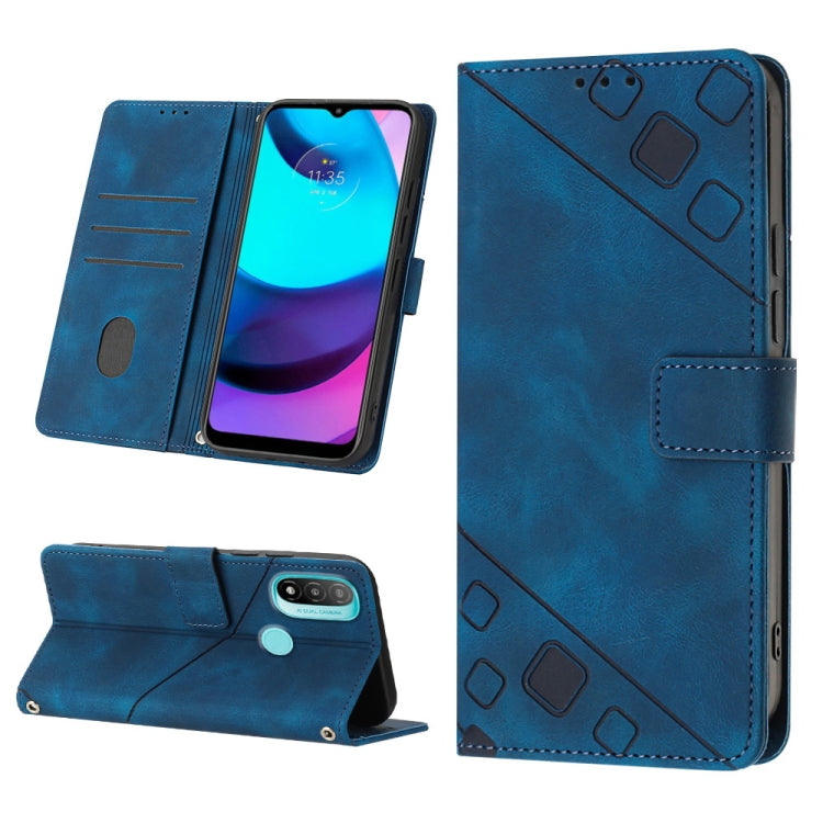 Custodia per telefono in pelle goffrata effetto pelle, For Motorola Moto G Power 2022, For Motorola Moto E22i 4G / E22 4G, For Motorola Moto E30 / E40 / E20, For Motorola Moto E32 4G / E32S