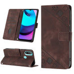Custodia per telefono in pelle goffrata effetto pelle, For Motorola Moto G Power 2022, For Motorola Moto E22i 4G / E22 4G, For Motorola Moto E30 / E40 / E20, For Motorola Moto E32 4G / E32S
