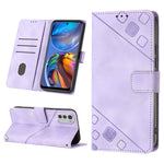 Custodia per telefono in pelle goffrata effetto pelle, For Motorola Moto G Power 2022, For Motorola Moto E22i 4G / E22 4G, For Motorola Moto E30 / E40 / E20, For Motorola Moto E32 4G / E32S