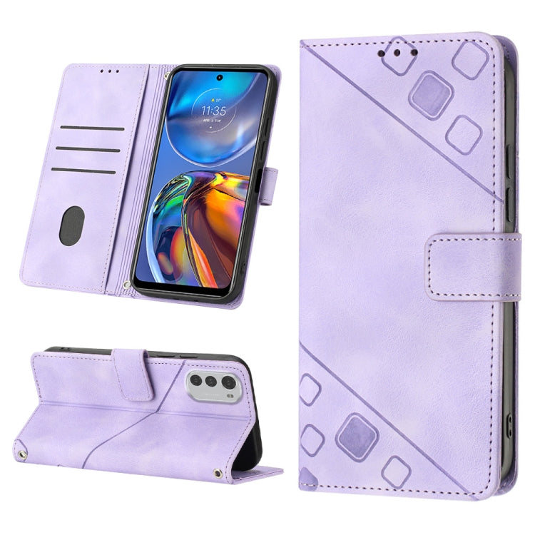 Custodia per telefono in pelle goffrata effetto pelle, For Motorola Moto G Power 2022, For Motorola Moto E22i 4G / E22 4G, For Motorola Moto E30 / E40 / E20, For Motorola Moto E32 4G / E32S