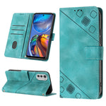 Custodia per telefono in pelle goffrata effetto pelle, For Motorola Moto G Power 2022, For Motorola Moto E22i 4G / E22 4G, For Motorola Moto E30 / E40 / E20, For Motorola Moto E32 4G / E32S