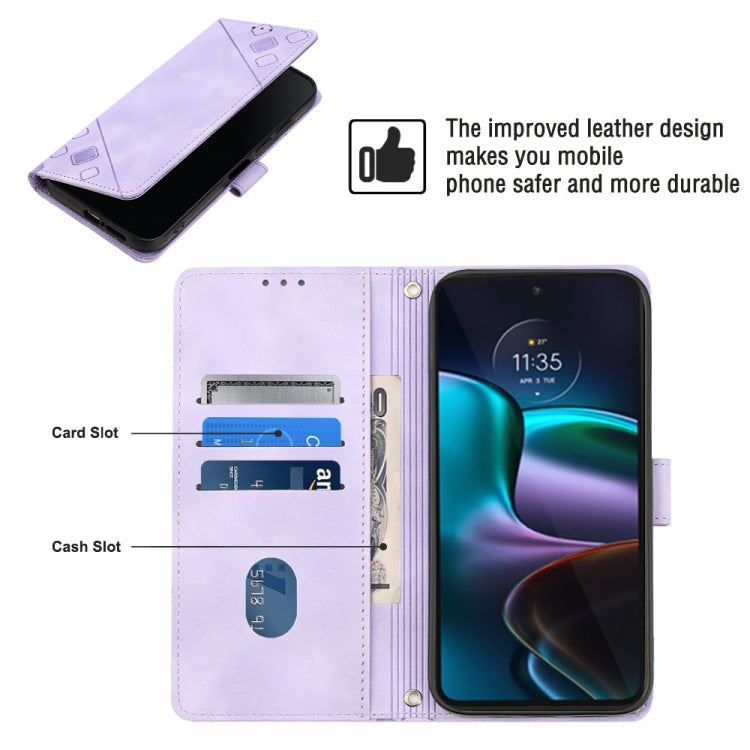 Custodia per telefono in pelle goffrata effetto pelle, For Motorola Moto Edge 30, For Motorola Edge 30 Pro / Edge+ 2022, For Motorola Moto G 5G 2022, For Motorola Moto G32