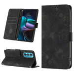 Custodia per telefono in pelle goffrata effetto pelle, For Motorola Moto Edge 30, For Motorola Edge 30 Pro / Edge+ 2022, For Motorola Moto G 5G 2022, For Motorola Moto G32