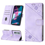 Custodia per telefono in pelle goffrata effetto pelle, For Motorola Moto Edge 30, For Motorola Edge 30 Pro / Edge+ 2022, For Motorola Moto G 5G 2022, For Motorola Moto G32