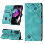 Custodia per telefono in pelle goffrata effetto pelle, For Motorola Moto Edge 30, For Motorola Edge 30 Pro / Edge+ 2022, For Motorola Moto G 5G 2022, For Motorola Moto G32