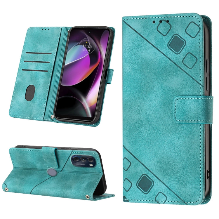 Custodia per telefono in pelle goffrata effetto pelle, For Motorola Moto Edge 30, For Motorola Edge 30 Pro / Edge+ 2022, For Motorola Moto G 5G 2022, For Motorola Moto G32