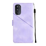 Custodia per telefono in pelle goffrata effetto pelle, For Motorola Moto G52, For Motorola Moto G62 5G, For Motorola Moto S30 Pro 5G, For Motorola Moto X30 Pro 5G