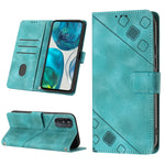 Custodia per telefono in pelle goffrata effetto pelle, For Motorola Moto G52, For Motorola Moto G62 5G, For Motorola Moto S30 Pro 5G, For Motorola Moto X30 Pro 5G