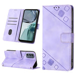 Custodia per telefono in pelle goffrata effetto pelle, For Motorola Moto G52, For Motorola Moto G62 5G, For Motorola Moto S30 Pro 5G, For Motorola Moto X30 Pro 5G