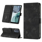 Custodia per telefono in pelle goffrata effetto pelle, For Motorola Moto G52, For Motorola Moto G62 5G, For Motorola Moto S30 Pro 5G, For Motorola Moto X30 Pro 5G