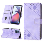 Custodia per telefono in pelle goffrata effetto pelle, For Motorola Moto G52, For Motorola Moto G62 5G, For Motorola Moto S30 Pro 5G, For Motorola Moto X30 Pro 5G