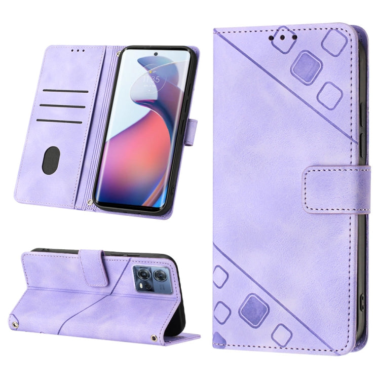 Custodia per telefono in pelle goffrata effetto pelle, For Motorola Moto G52, For Motorola Moto G62 5G, For Motorola Moto S30 Pro 5G, For Motorola Moto X30 Pro 5G