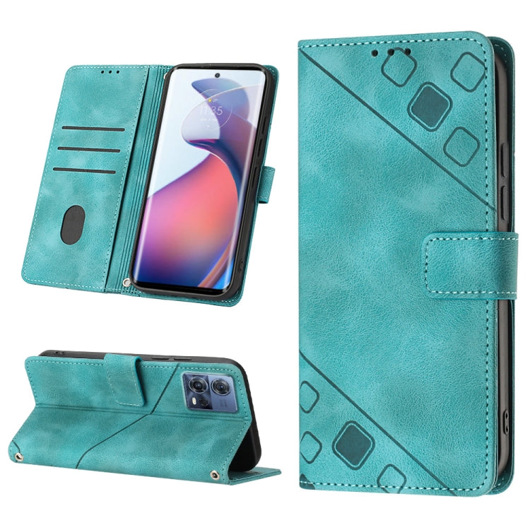 Custodia per telefono in pelle goffrata effetto pelle, For Motorola Moto G52, For Motorola Moto G62 5G, For Motorola Moto S30 Pro 5G, For Motorola Moto X30 Pro 5G