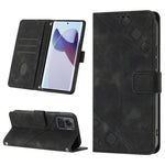 Custodia per telefono in pelle goffrata effetto pelle, For Motorola Moto G52, For Motorola Moto G62 5G, For Motorola Moto S30 Pro 5G, For Motorola Moto X30 Pro 5G