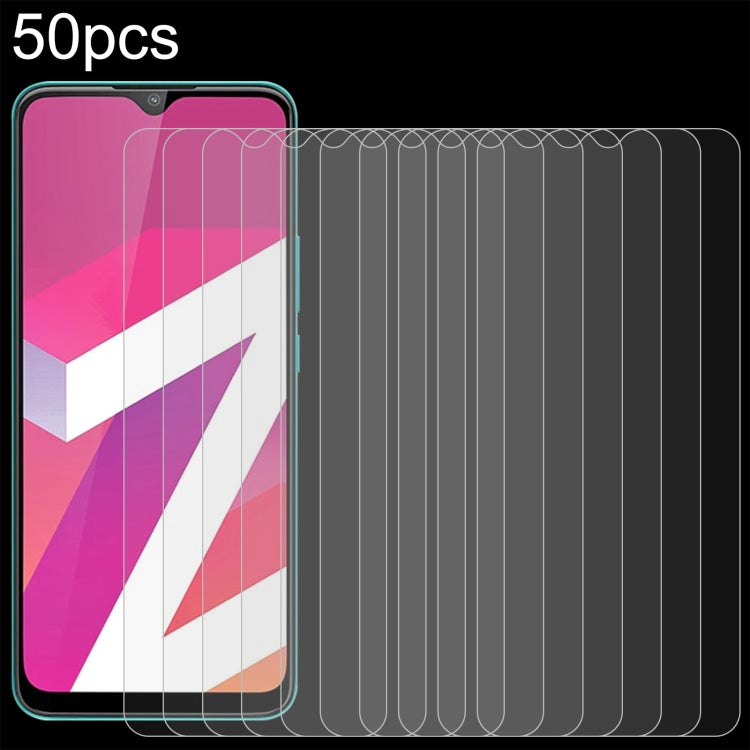 50 pellicole in vetro temperato 0,26 mm 9H 2,5D, For Lava Agni 5G (50pcs), For Lava Blaze (50pcs), For Lava Blaze 5G (50pcs), For Lava Blaze Nxt (50pcs), For Lava Blaze Pro (50pcs), For Lava X2 (50pcs), For Lava X3 (50pcs), For Lava Yuva 2 Pro (50pcs) ...