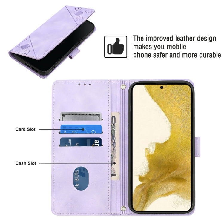 Custodia per telefono in pelle goffrata effetto pelle, For Samsung Galaxy S22+ 5G, For Samsung Galaxy S22 Ultra 5G, For Samsung Galaxy S21 5G, For Samsung Galaxy S21+ 5G