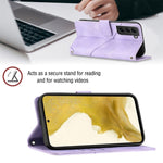 Custodia per telefono in pelle goffrata effetto pelle, For Samsung Galaxy S22+ 5G, For Samsung Galaxy S22 Ultra 5G, For Samsung Galaxy S21 5G, For Samsung Galaxy S21+ 5G