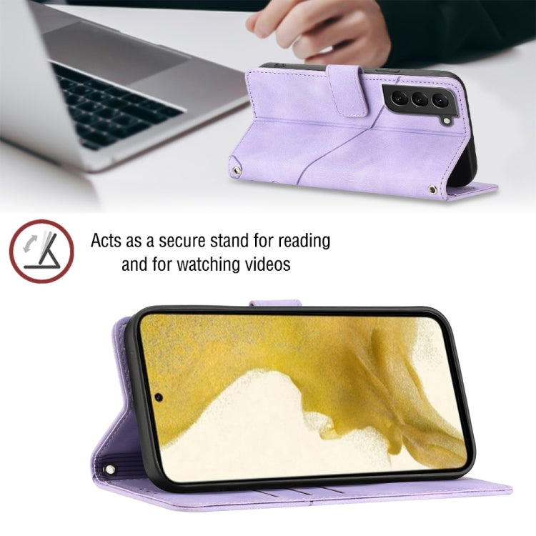 Custodia per telefono in pelle goffrata effetto pelle, For Samsung Galaxy S22+ 5G, For Samsung Galaxy S22 Ultra 5G, For Samsung Galaxy S21 5G, For Samsung Galaxy S21+ 5G