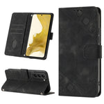 Custodia per telefono in pelle goffrata effetto pelle, For Samsung Galaxy S22+ 5G, For Samsung Galaxy S22 Ultra 5G, For Samsung Galaxy S21 5G, For Samsung Galaxy S21+ 5G