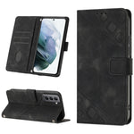 Custodia per telefono in pelle goffrata effetto pelle, For Samsung Galaxy S22+ 5G, For Samsung Galaxy S22 Ultra 5G, For Samsung Galaxy S21 5G, For Samsung Galaxy S21+ 5G