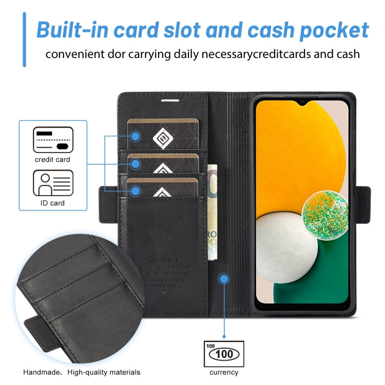 Custodia in pelle con slot carte per Samsung Galaxy A14