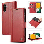 Custodia in pelle con slot carte per Samsung Galaxy A14