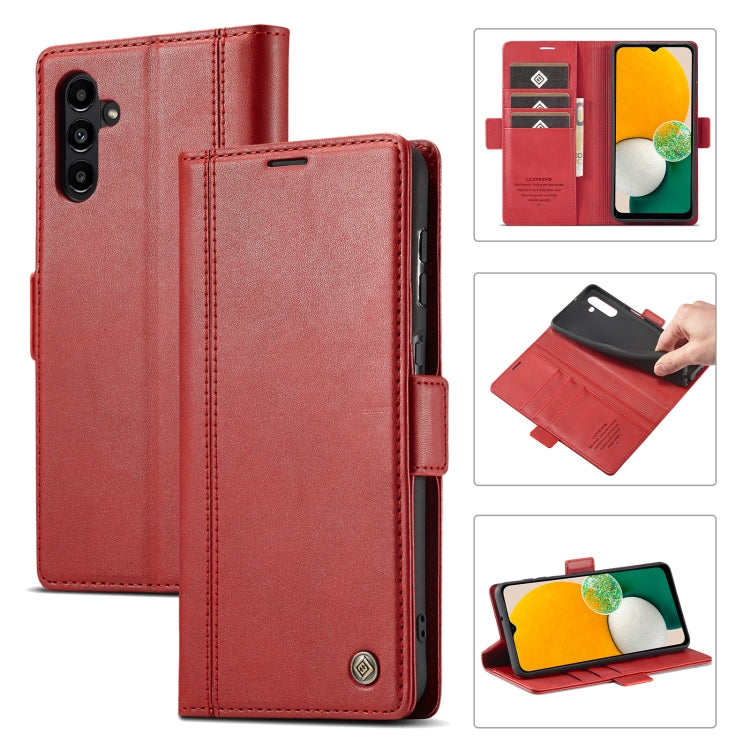 Custodia in pelle con slot carte per Samsung Galaxy A14