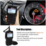 Ancel AD310 CAN OBD2 Strumento di diagnosi dei guasti del motore dell'auto, AD310