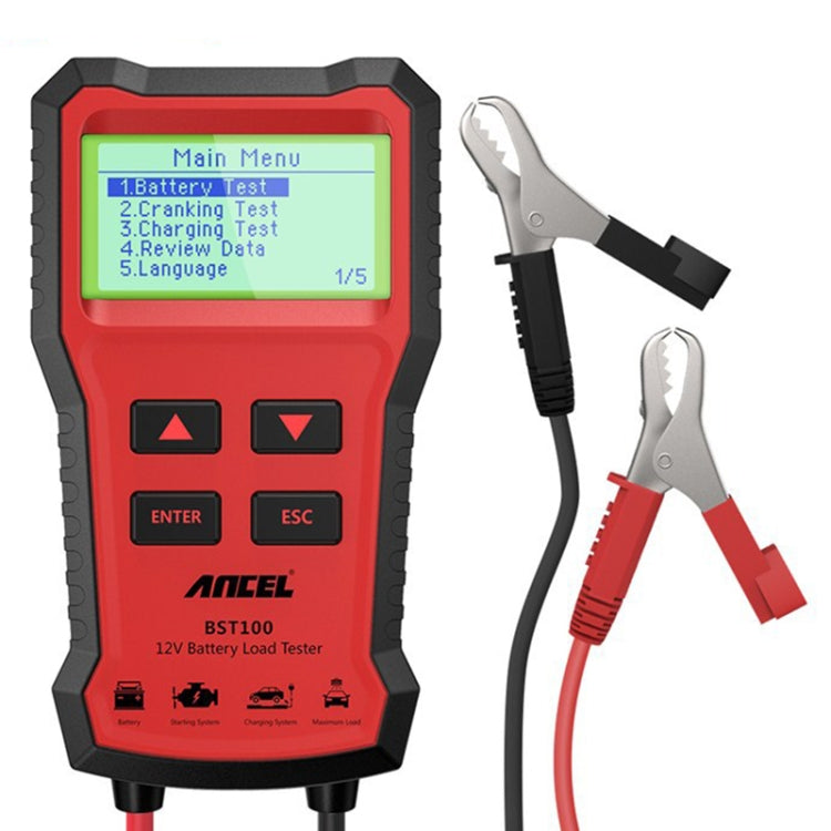 Tester per batteria auto Ancel BST100 12V, BST100