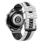 Cinturino per orologio bicolore in silicone stile oceano universale da 22 mm