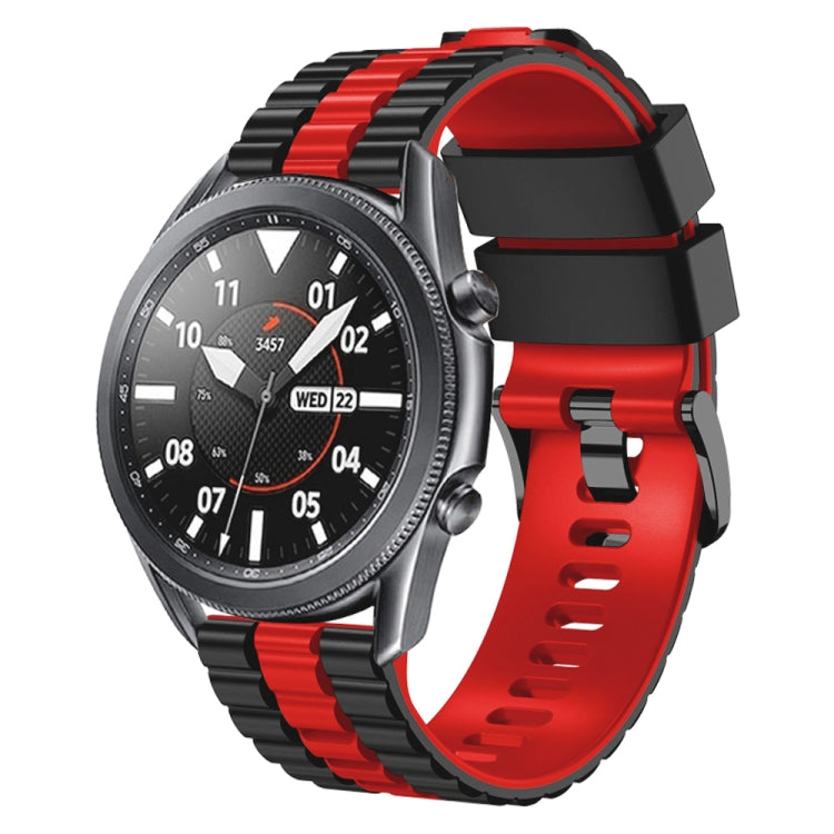 Cinturino per orologio bicolore in silicone stile oceano universale da 22 mm