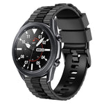 Cinturino per orologio bicolore in silicone stile oceano universale da 22 mm