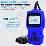 Autophix V007 Analizzatore di guasti dello scanner OBD II per auto, V007