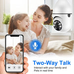Telecamera WiFi ESCAM 2.0MP 1080P con lampadina E27