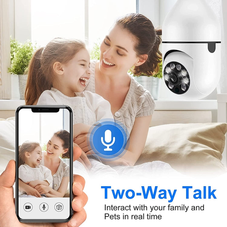 Telecamera WiFi ESCAM 2.0MP 1080P con lampadina E27