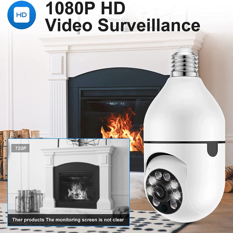 Telecamera WiFi ESCAM 2.0MP 1080P con lampadina E27