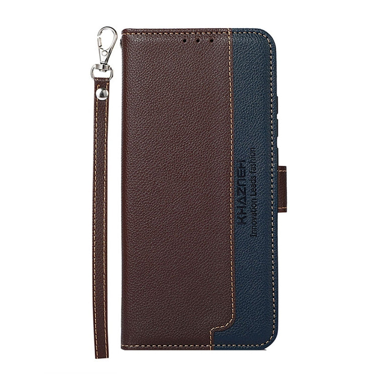 KHAZNEH Custodia per telefono RFID in pelle con texture Litchi, For OnePlus Ace 2 5G / 11R 5G, For Sony Xperia 1 V, For Sony Xperia 10 V, For Xiaomi Redmi 12C / Redmi 11A