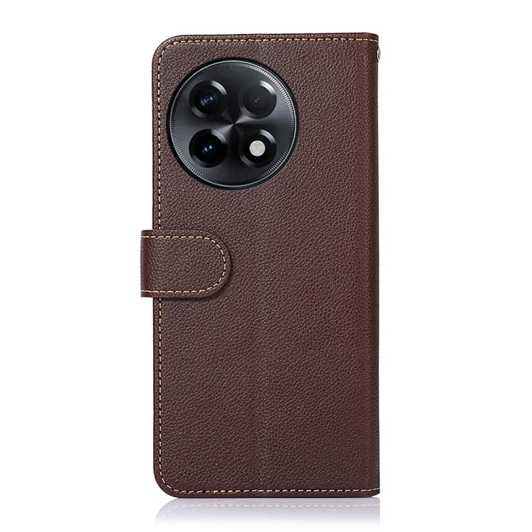 KHAZNEH Custodia per telefono RFID in pelle con texture Litchi, For OnePlus Ace 2 5G / 11R 5G, For Sony Xperia 1 V, For Sony Xperia 10 V, For Xiaomi Redmi 12C / Redmi 11A