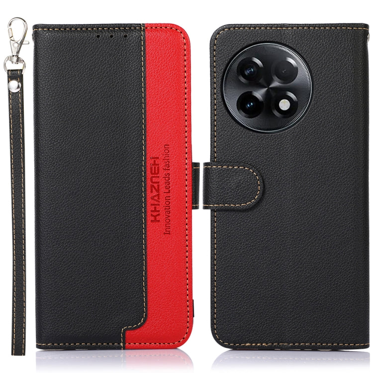 KHAZNEH Custodia per telefono RFID in pelle con texture Litchi, For OnePlus Ace 2 5G / 11R 5G, For Sony Xperia 1 V, For Sony Xperia 10 V, For Xiaomi Redmi 12C / Redmi 11A