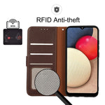 KHAZNEH Custodia per telefono RFID in pelle con texture Litchi, For OnePlus Ace 2 5G / 11R 5G, For Sony Xperia 1 V, For Sony Xperia 10 V, For Xiaomi Redmi 12C / Redmi 11A