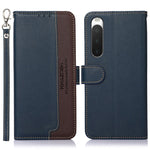KHAZNEH Custodia per telefono RFID in pelle con texture Litchi, For OnePlus Ace 2 5G / 11R 5G, For Sony Xperia 1 V, For Sony Xperia 10 V, For Xiaomi Redmi 12C / Redmi 11A