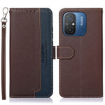 KHAZNEH Custodia per telefono RFID in pelle con texture Litchi, For OnePlus Ace 2 5G / 11R 5G, For Sony Xperia 1 V, For Sony Xperia 10 V, For Xiaomi Redmi 12C / Redmi 11A