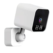 DP27 1080P Clock Plug Card Telecamera WiFi, supporto interfono vocale bidirezionale e monitoraggio mobile, US Plug, EU Plug