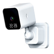 DP27 1080P Clock Plug Card Telecamera WiFi, supporto interfono vocale bidirezionale e monitoraggio mobile, US Plug, EU Plug