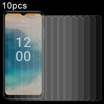 10 pellicole in vetro temperato da 0,26 mm 9H 2,5D, For Nokia G22 / C32, For TCL 40 X(10 PCS), For TCL 40 XL(10 PCS), For TCL 40 XE(10 PCS)