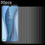 50 pellicole in vetro temperato da 0,26 mm 9H 2,5D, For Nokia G22 / C32, For TCL 40 X(50 PCS), For TCL 40 XL(50 PCS), For TCL 40 XE(50 PCS)