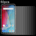 50 pellicole in vetro temperato 0,26 mm 9H 2,5D, For Unihertz Tank / Tank 2 / Tank 3 (50 PCS), For Unihertz TickTock-S (50 PCS), For Doogee S100 (50 PCS), For Doogee V Max (50 PCS), For Oukitel C32 Pro (50 PCS)