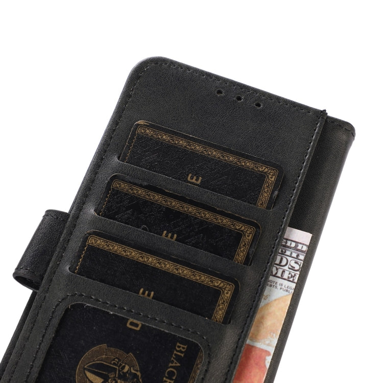 Custodia per telefono in pelle con trama di mucca, For Motorola Moto G73 5G